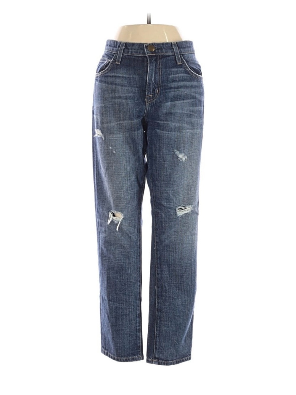 Current/Elliott Distressed Boyfriend Jeans – Size 26